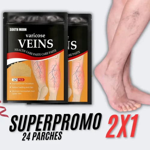 VeinsCare (2X1)   24 Parches para Várices Y Circulacion de la Sangre